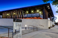 East Entrance of Engelstad Shakespeare Theatre