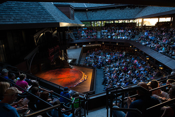 Inside the Engelstad Shakespeare Theatre 2