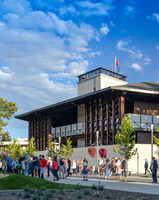 Engelstad Shakespeare Theatre after Greenshow
