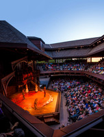 Inside the Engelstad Shakespeare Theatre