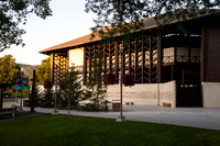 West Entrances of Engelstad Shakespeare Theatre