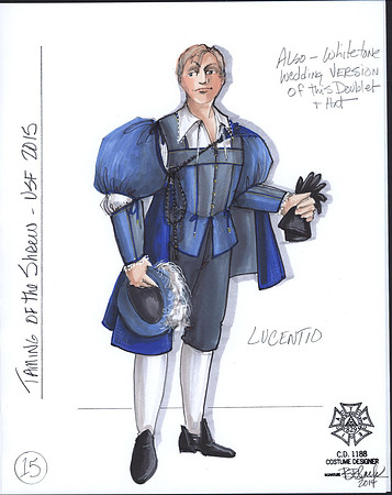 Sketch 15 Lucentio