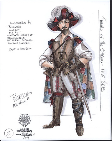 Sketch 2 Petruchio Wedding