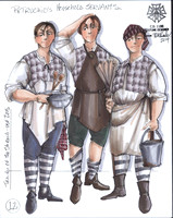 Sketch 12 Petruchio servants