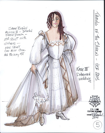 Sketch 5 Kate distressed wedding